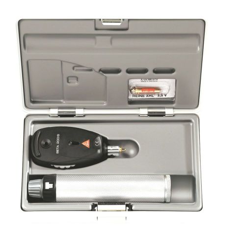 Brand new heine beta 200s ophthalmoscope with #c battery handle c-261.10.118 for sale