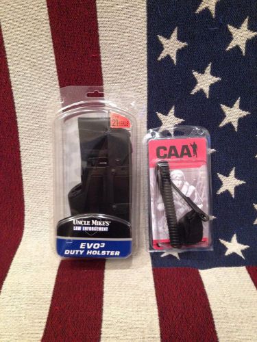 Uncle Mikes Evo 3 Holster And CCA Pistol Lanyard For Glock