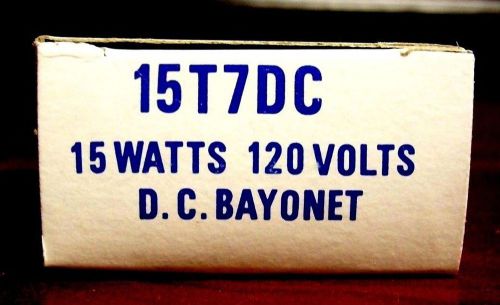 Philips 15W Bulb D.C. Bayonet 15T7DC