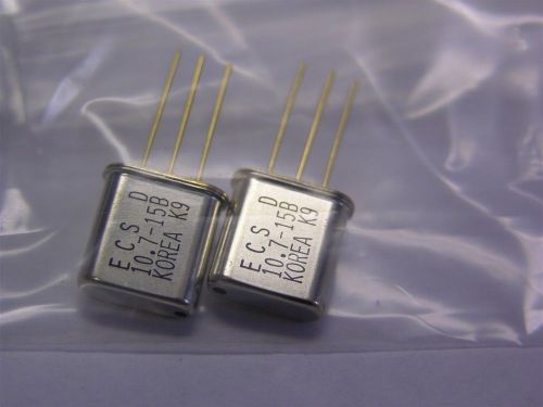 20 ECS 10.7MHz Matched Pair Monolithic Crystal Filters (10 Matched Pairs)