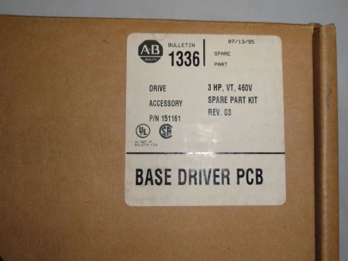 ALLEN BRADLEY P/N:151161 1336 BD/POWER SUPPLY BOARD 3hp **Factory Sealed**