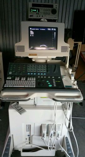 ATI HDI-5000 Color Ultrasound + 3 Probes Biomed checked 6-14 Excellent Condition
