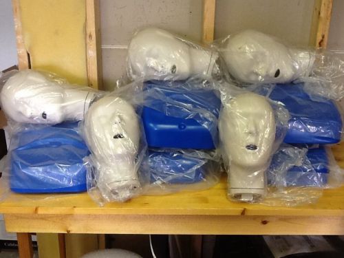 5 cpr prompt manequins - adults with carrying case for sale