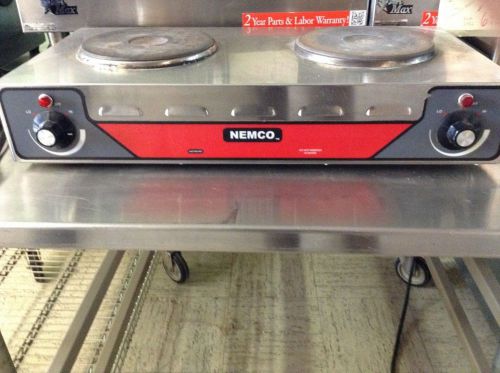 Nemco 2 burner electric hotplate for sale