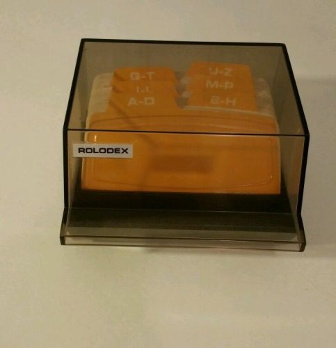 ROLODEX petite Covered Business Card/Address File  S-3000 2 1/8&#034; x 4&#034;