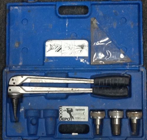 Wirsbo Pipe Expander In Box with Multiple Fittings NR