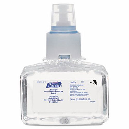 Purell Advanced Hand Sanitizer Foam, 700 ml Refill, 3 Refills (GOJ130503CT)