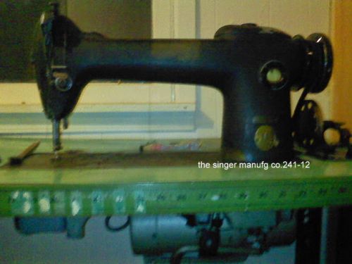 Industrial sewing machine with walking foot