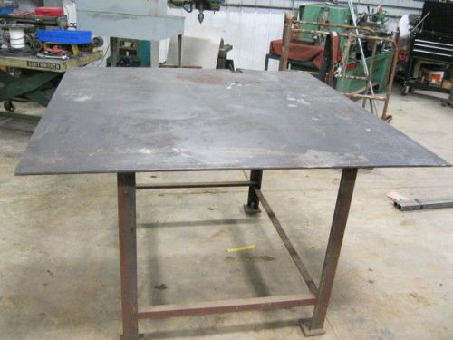 5ft x 5ft welding tables 3/8 steel top