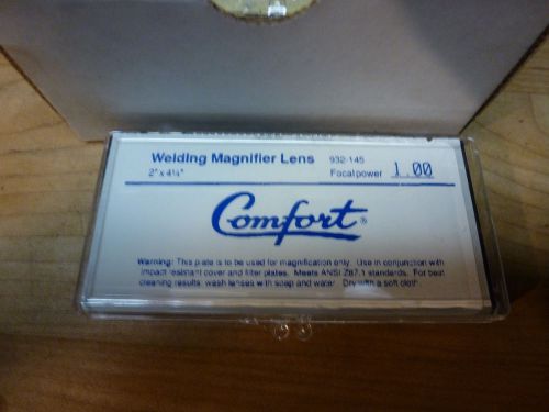 Weld magnifying lens diopter 1.00 qty 4 for sale