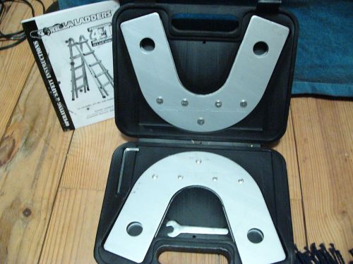 GORILLA LADDER SCAFFOLD ATTACHMENT PAIR STATIC HINGES WITH CASE