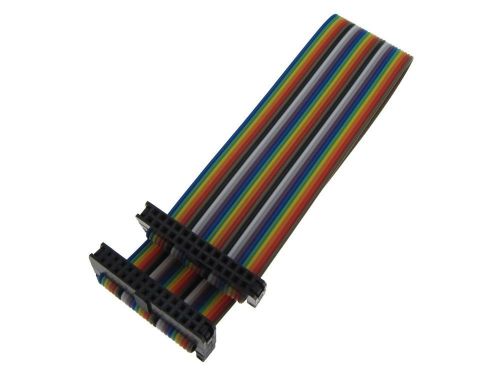 HQ 2x13 26-Pin 2.0mm IDC JTAG ISP Cable Multiple Color Ribbon Wire