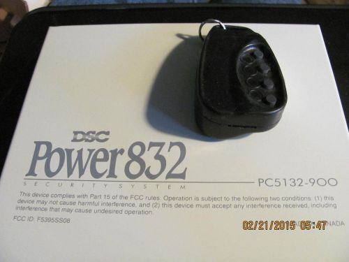 DSC  power 832 PC5132-900 with Cabinet and key fobe
