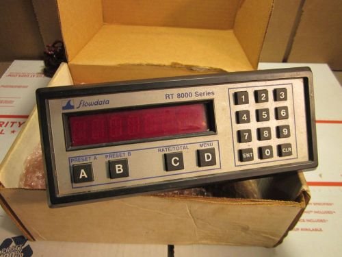 Flowdata RT 8000 Series Totalizer RT80A3A2C3 MS212-3