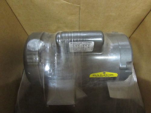 BALDOR ELECTRIC MOTOR SPEC 34-852-5593 , 1/2 HP , PHASE 1 , 115/230V FR48YZ NEW