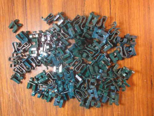 Electroline gc green ground wire clips for #12 or #14 wire lot of 85 for sale