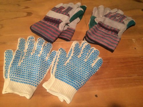 Work Gloves - 4 Pair