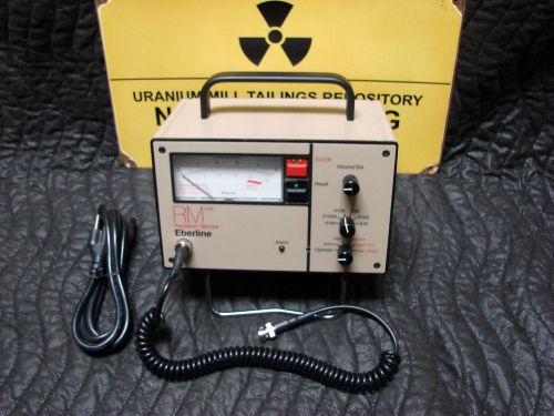 Eberline RM 14S scintillation Geiger alarming rate meter counter