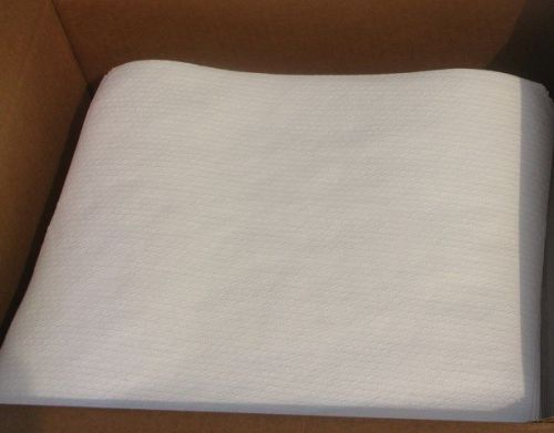 15# case premium hydroknit lint free heavy duty shop towel sheets pre-cut flat for sale
