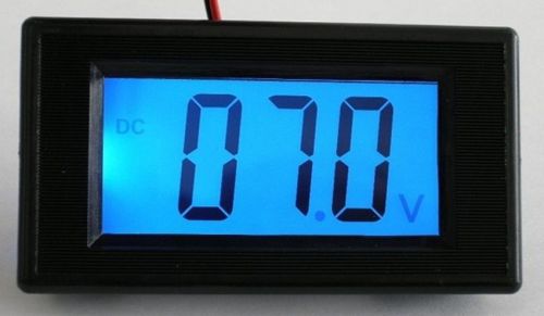 3pcs Blue DC0-199.9V LCD Digital Volt Panel Meter/Voltmeter  New