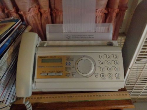 Fax machine - Sharp UX-A255 w/answering machine, incl. (1) replacement roll.