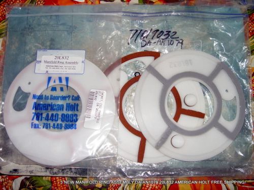 3 NEW MANIFOLD RING ASSEMBLY DA-AN1079 20L832 AMERICAN HOLT FREE SHIPPING!