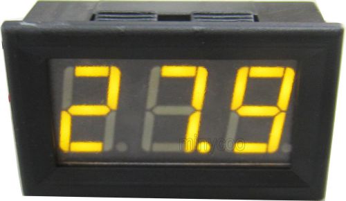 Dc 25-80v yellow led digital voltmeter volt panel meter voltage gauge monitor for sale