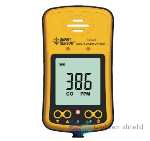 Smart Sensor AS8903 Handheld Hydrothion H2S Carbon Monoxide CO Gas Detector
