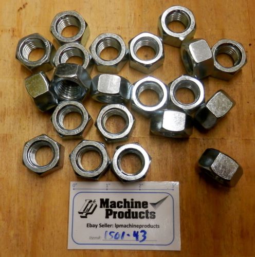 Hex Nuts 3/4-10 - Lot of 21 Nuts