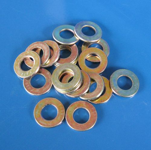 Flat washers sae grade 8 zy 1/2&#034; 20pcs for sale