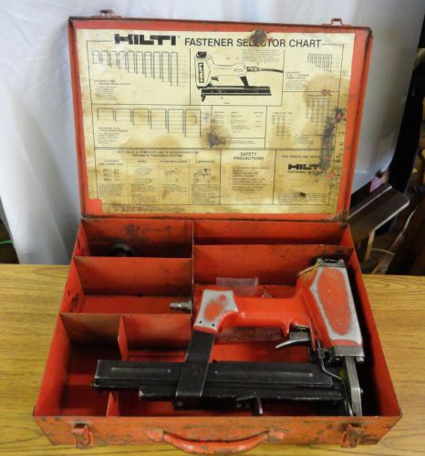 Hilti pneumatic (air) crown stapler sw112a - parts / repair for sale