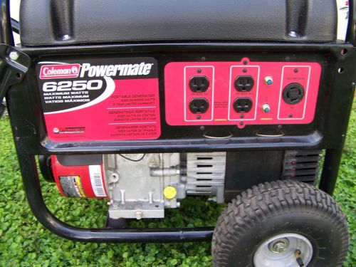 Generator 6250 Coleman Powermate