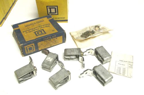 NIB Square D Fuse Clip Parts Kit Type S4 Class 9999  81370 100A, 600V .. VI-55