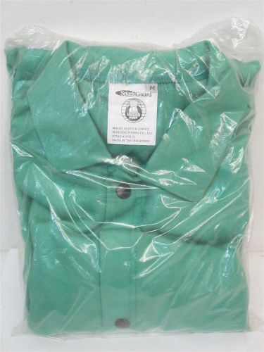 Magid spark guard 1830 ls flame resistant standard weight jacket - green - large for sale
