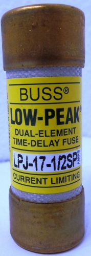LPJ-17-1/2SP  Class J dual-element time delay fuse, 600VAC, 17 1/2A
