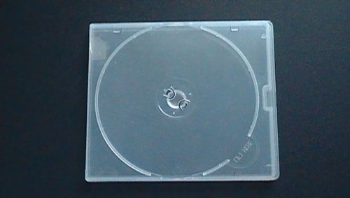 CLEAR PLASTIC SQUARE STYLE DVD CASES 12PC SET