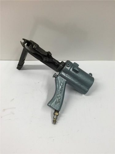 Power line pneumatic hog ring ringer upholstry stapler crimper fastener tool for sale