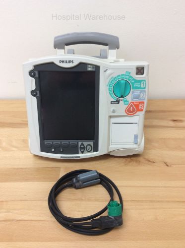 Philips Heartstart MRx M3536A Patient Monitor M3508A Therapy Cable Surgical OR