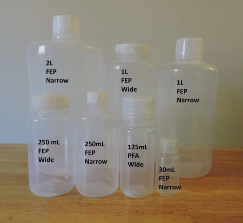 Teflon bottles FEP PFA Bottles