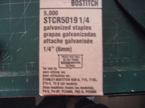 11,000   Bostitch Staples ShCR 5019 -  3/8 - 1/4  5000 &amp; 1/2 1000