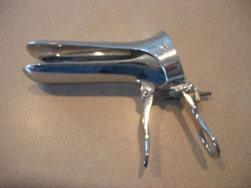 VINTAGE AESCULAP SPECULUM STAINLESS MEDICAL VAGINAL