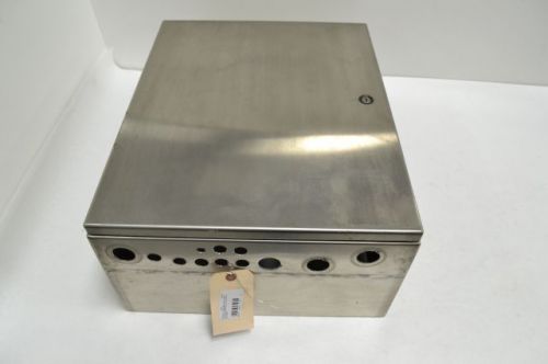 Hoffman c-sd20168ss wall-mount stainless 20x16x8 in electrical enclosure b218471 for sale