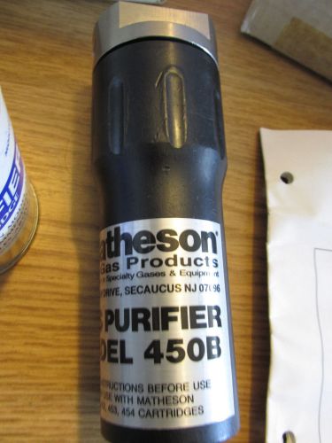 MATHESON GAS PURIFIERS (2) MODEL460B WITH 3 CARTRIDGES