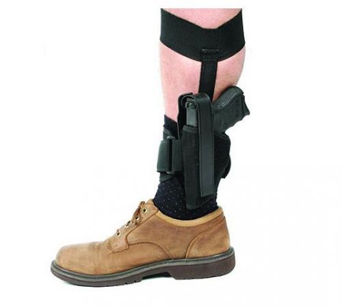 Blackhawk 40ah10bk-l left handed black ankle holster for glock 26 (size 10) for sale