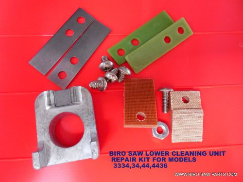 BIRO SAW LOWER CLEANING UNIT REPAIR KIT FOR MODELS 3334,34,44,4436 WITH HARDWARE