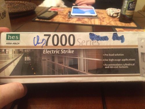 Hes assa abloy 7000 series 24d electric strike - w/o faceplate- nib for sale