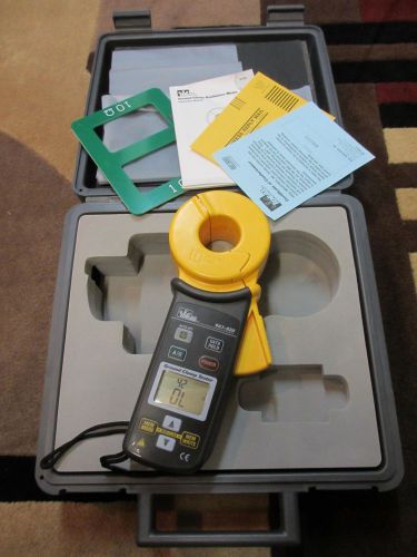IDEAL MODEL 61-920 GROUND RESISTANCE CLAMP METER w case