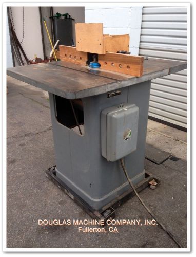 Rockwell model 43-361 shaper with 3/4&#034; interchangeable spindle for sale