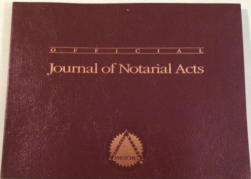 OFFICIAL JOURNAL of NOTARIAL ACTS