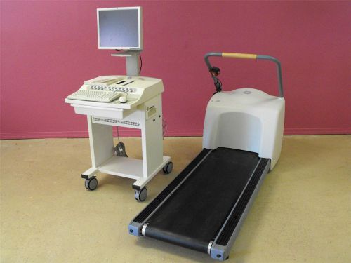 Ge p2 series case 8000 t2100 treadmill ekg ecg cardiac function stress test sys for sale